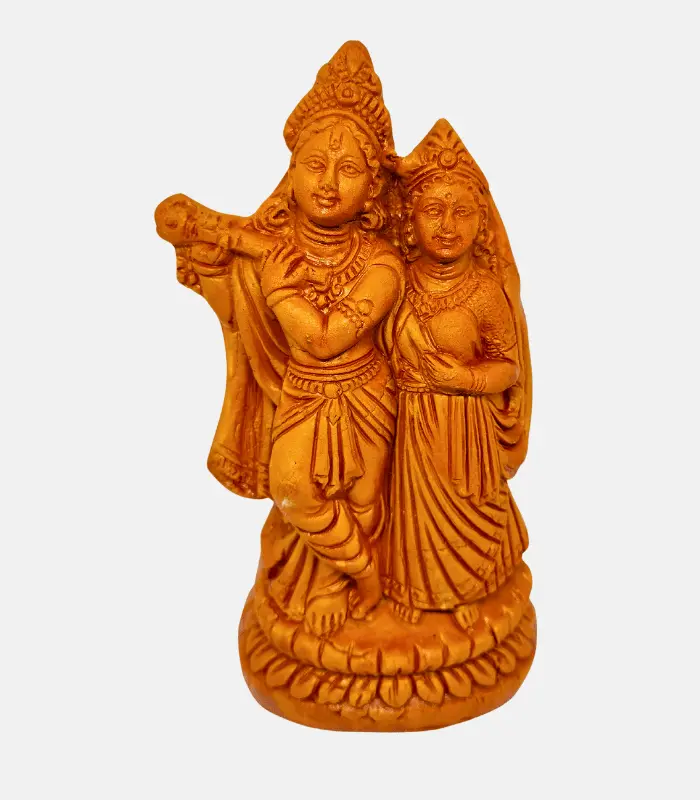 Handcrafted Terracotta Radha Krishna
