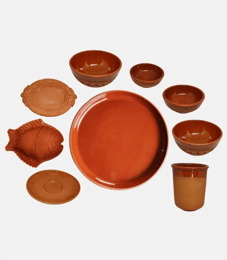 ceramic coated reusable dinnerware set
