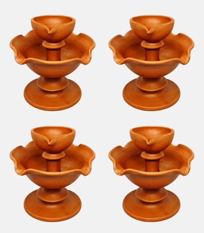 terracotta pancha pradip set