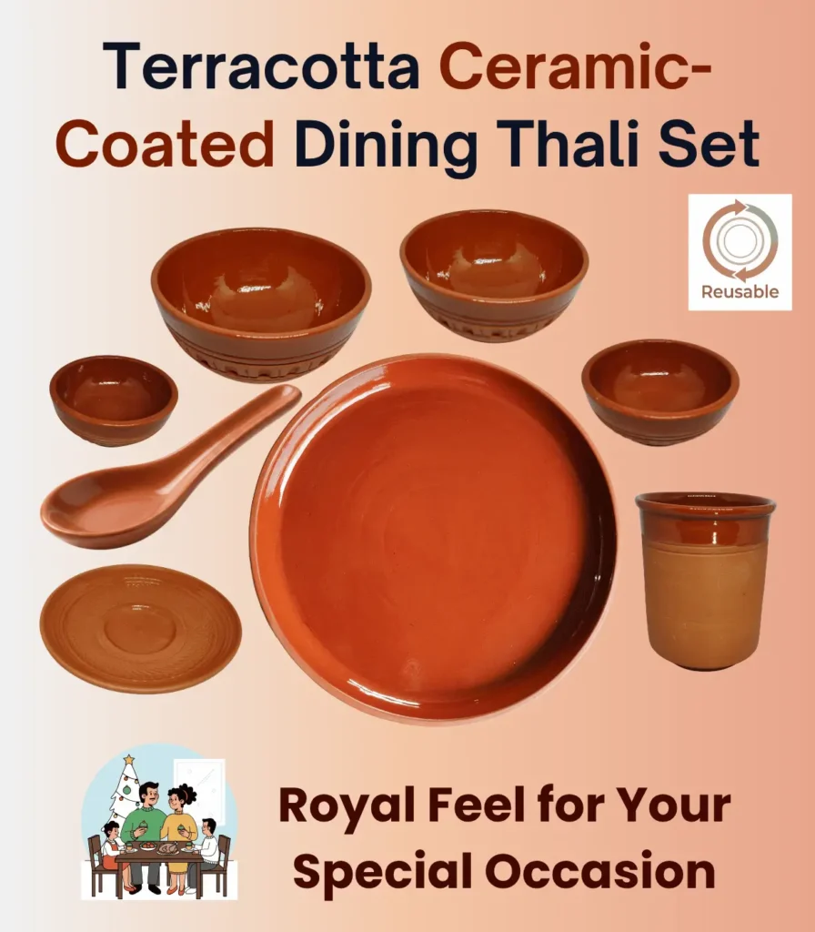 special occasion dining thali set